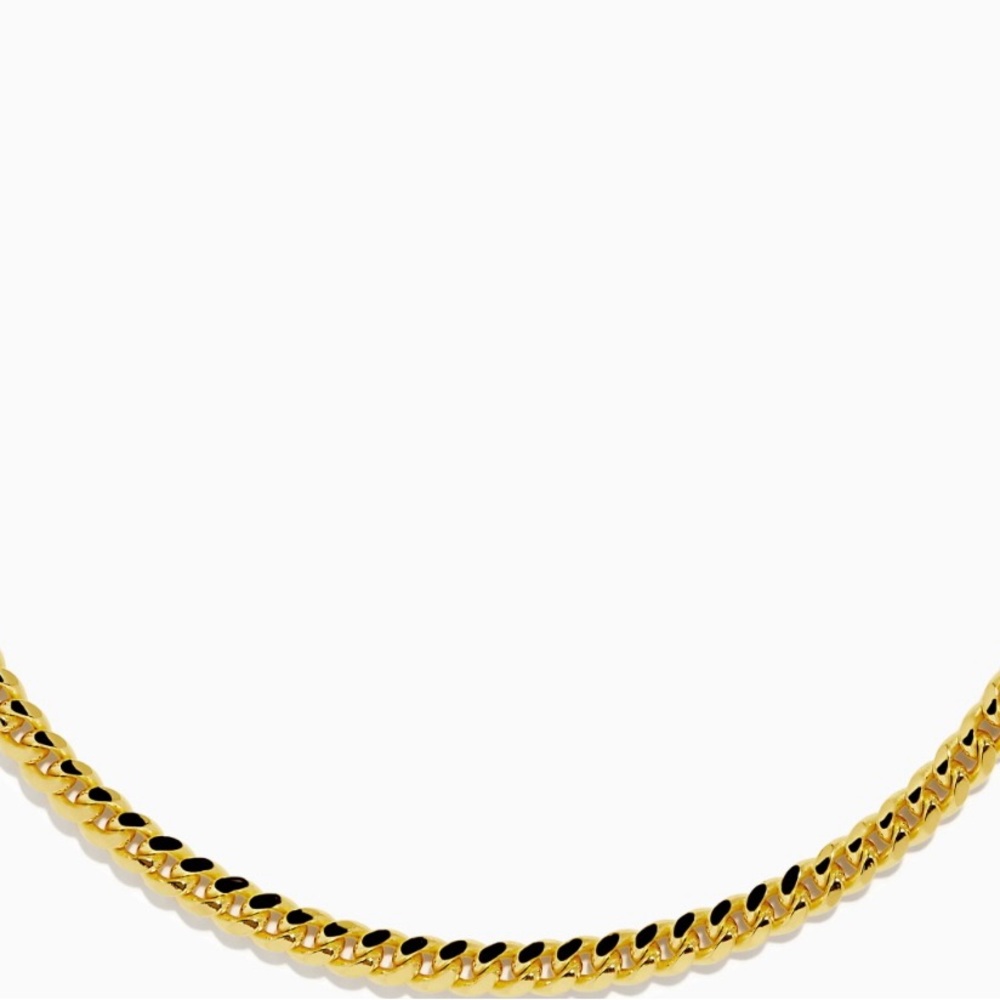 Effy Men's 925 Gold Plated Sterling Silver Curb Chain Necklace